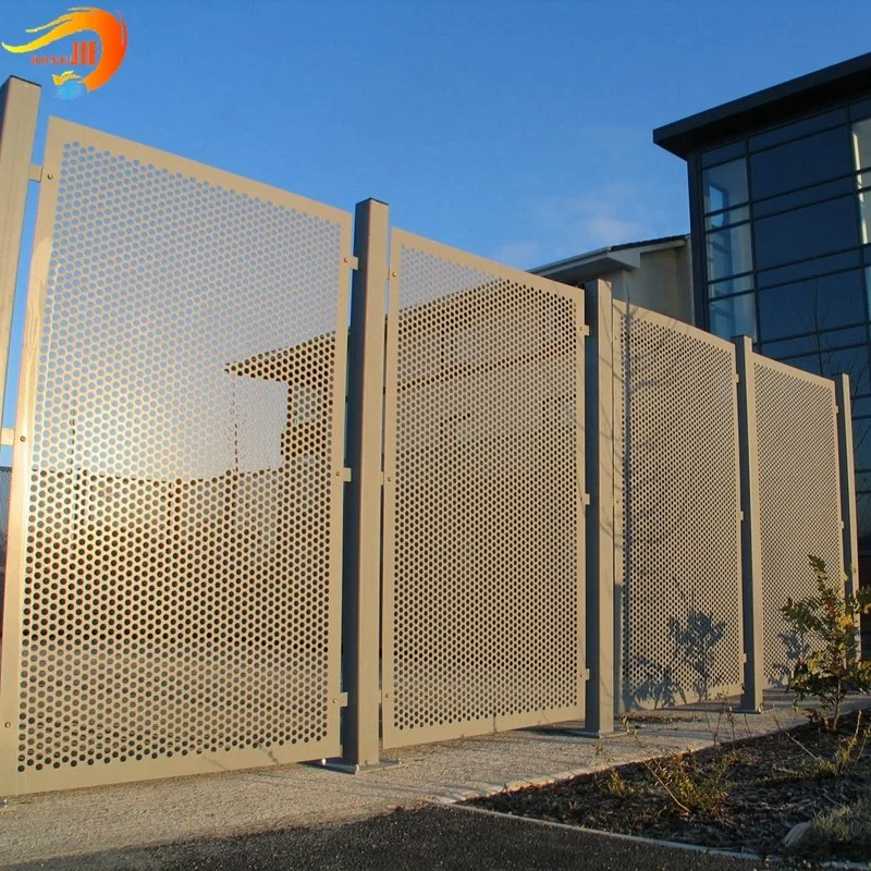 Family Private Secure Wall Steel Perforated Fence