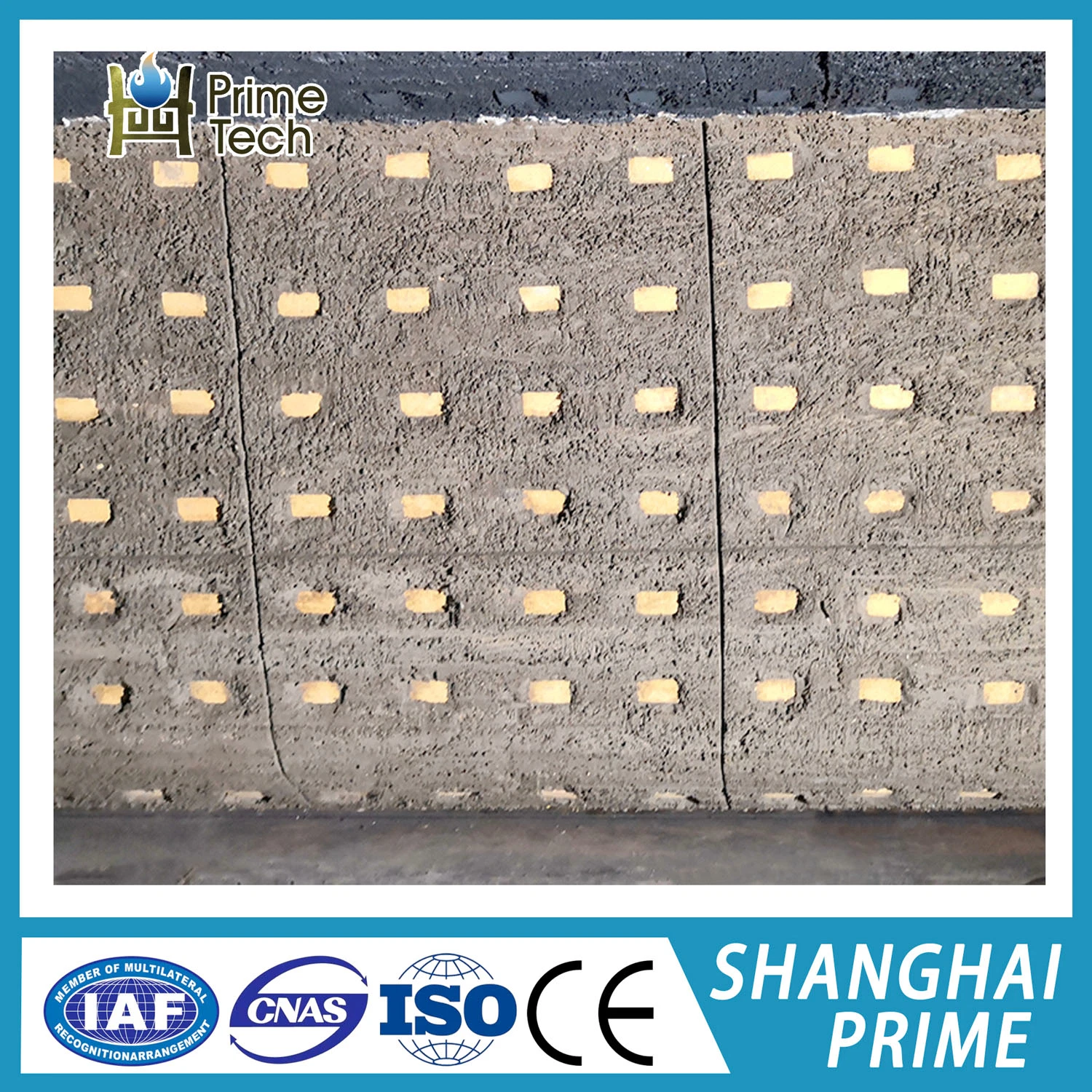 Chinese Manufacturer Refractory Material Self-Flowing Castable for Reheating Furnace