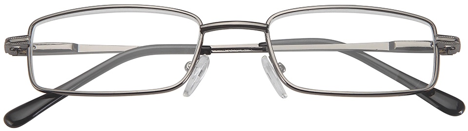 Fastion Reader with Case Whole Sale Metal Slim Reading Glasses with Display (WRP804024)