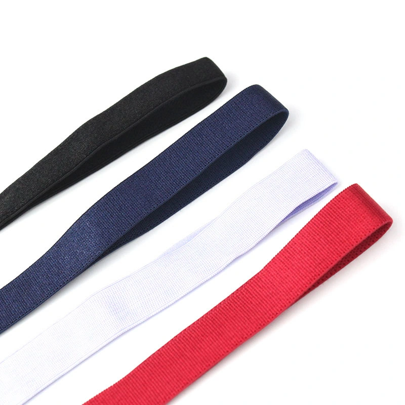 Factory Customized High quality/High cost performance  Nylon Spandex Underwear Shoulder Strap Elasitc Webbing