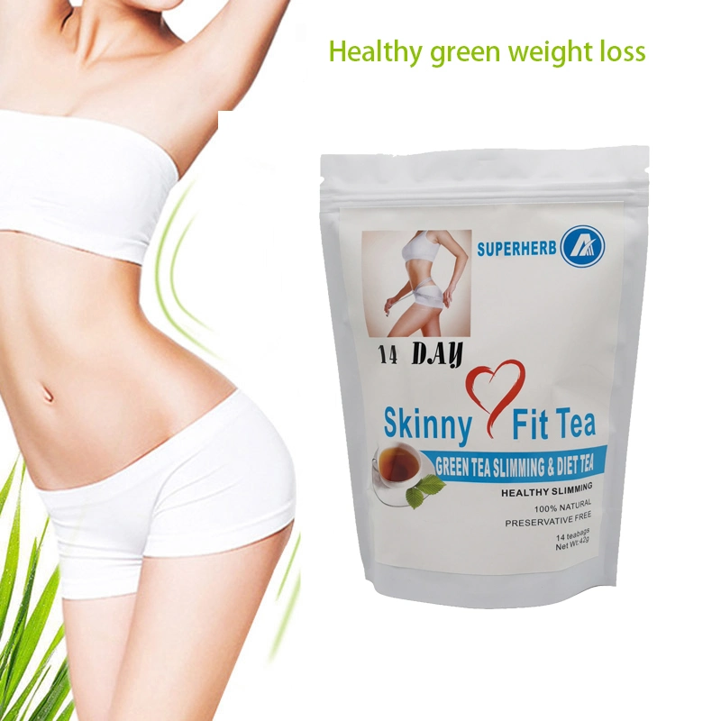 La perte de poids la réduction des graisses de thé vert Slimming Tea 14 jours Skinny&amp;Fit le thé