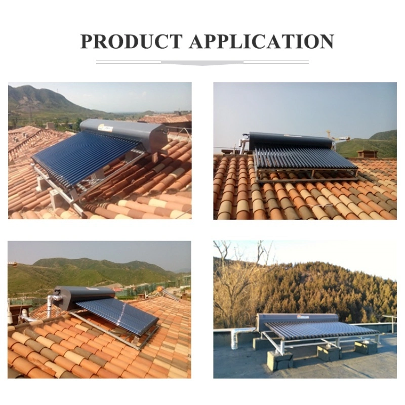 Solar Thermal System Vacuum Tube Colletor Solar Hot Water Heater System
