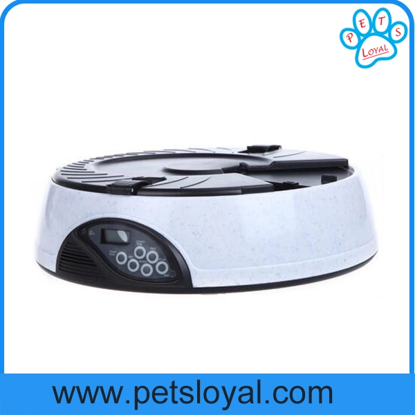 Manufacturer OEM Pet Supply 6 Meals Automatic Pet Dog Feeder