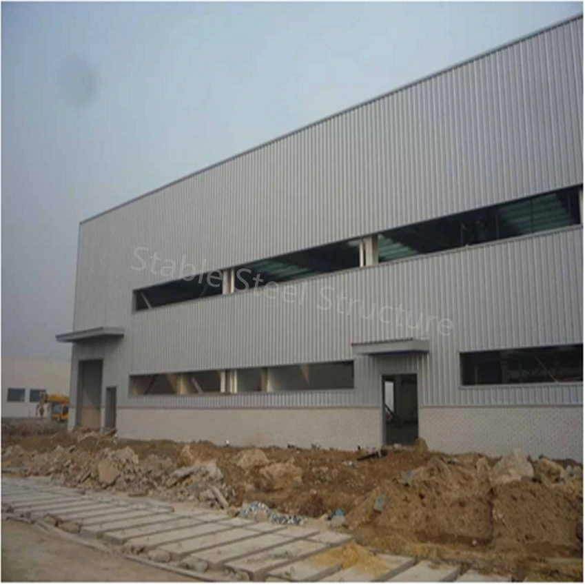 Warehouse Office Steel Structure Beam Workshop Hangar Hall Shed Prefabricated Commercial Building