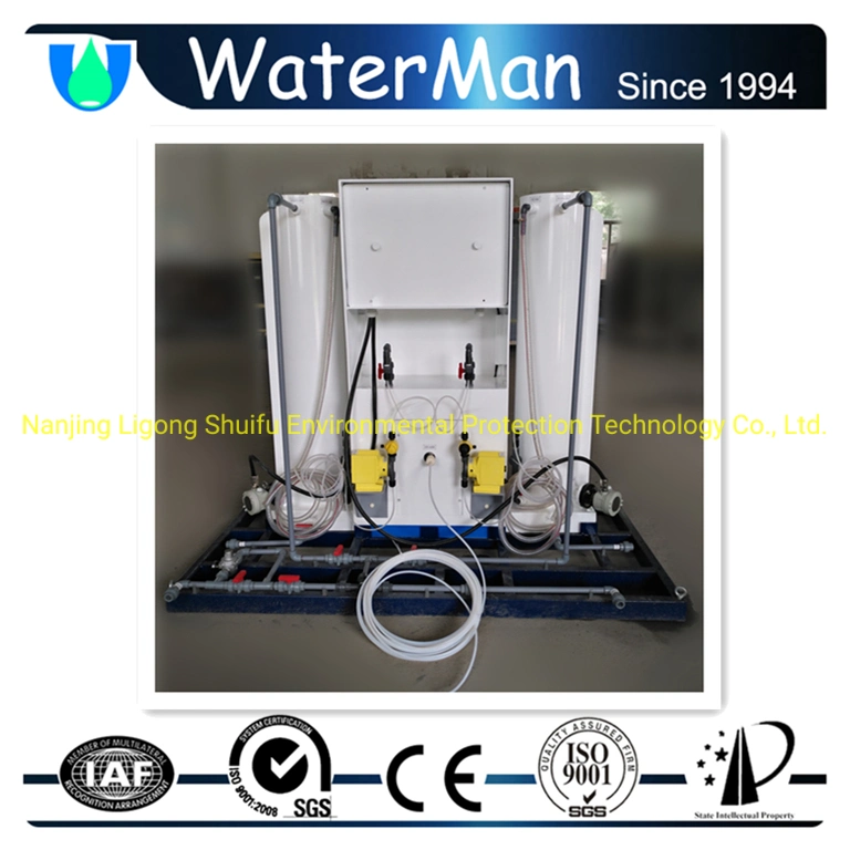 Chemical Tank Type Clo2 Generator for Water Treatment 100g/H Resicual-Clo2-Control