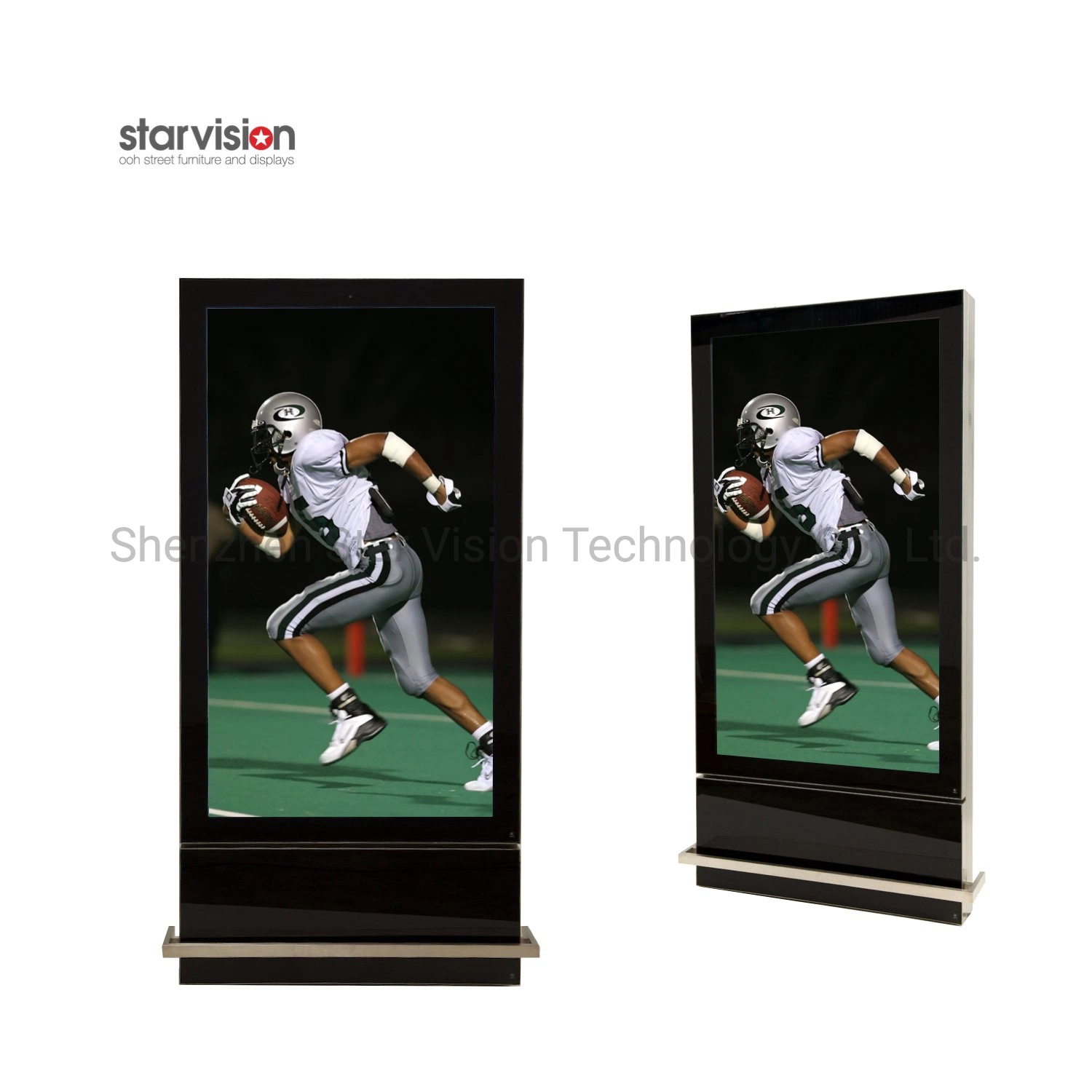 55/65/75/85' Media Player Standing Digital Poster Indoor LCD Werbung Display für Hallen