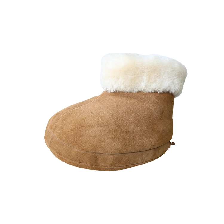 New Style Warm Two-Tone Sheepskin Real Leather Winter Hat