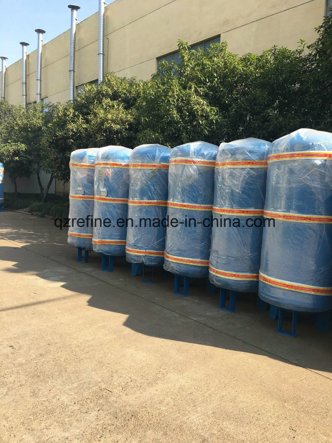 5000Liter 10bar Standing Vertical Large Air Tank for Gas Storing