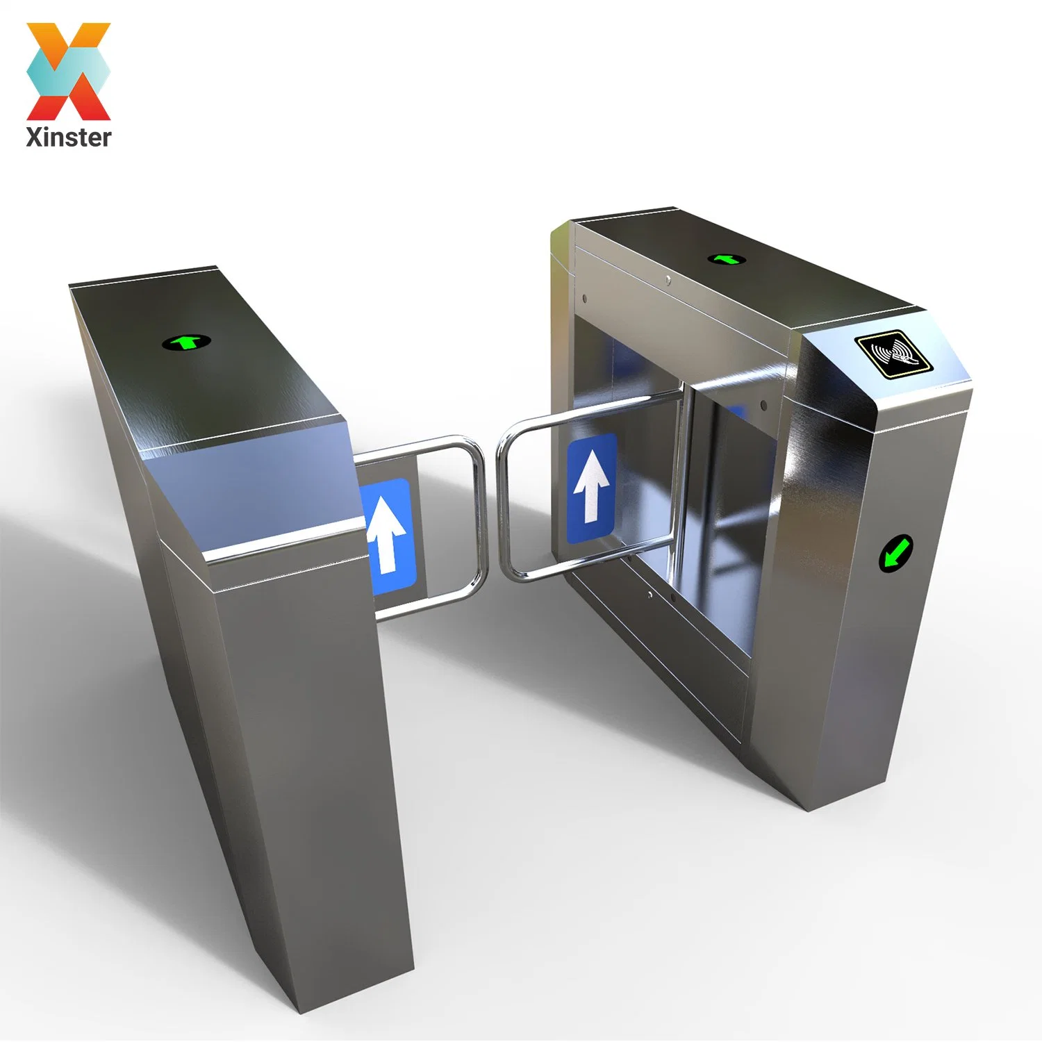 Sistema automático de la barrera peatonal y puerta automática barrera Swing Gate