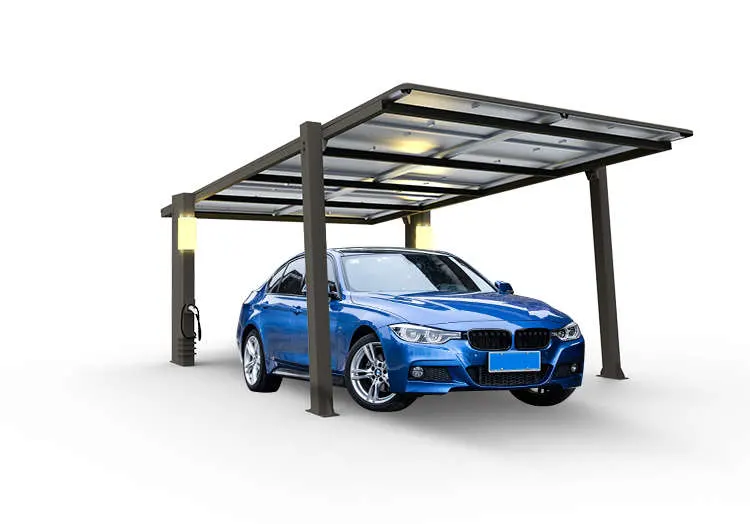 Steel Carport Solar Car Parking Canopy Solar Carports with Charging