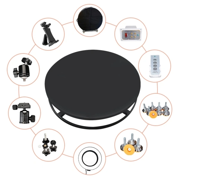 Stand de rotation automatique à 360 degrés pour les événements