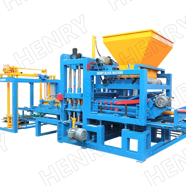 Qt4-18 Construction Concrete Fully Automatic High Pressure Control Box Hollow Blocks 6inches and 8 Inches Block Solid Block Making Machine in Guinea