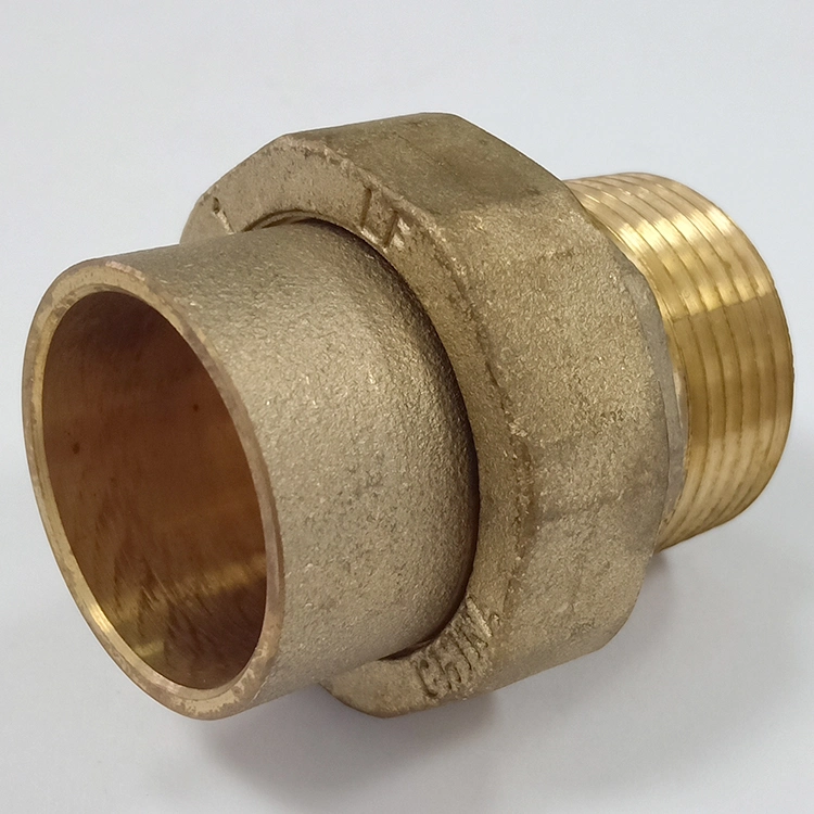 Fusan Brass Pipe Fitting Compression Union