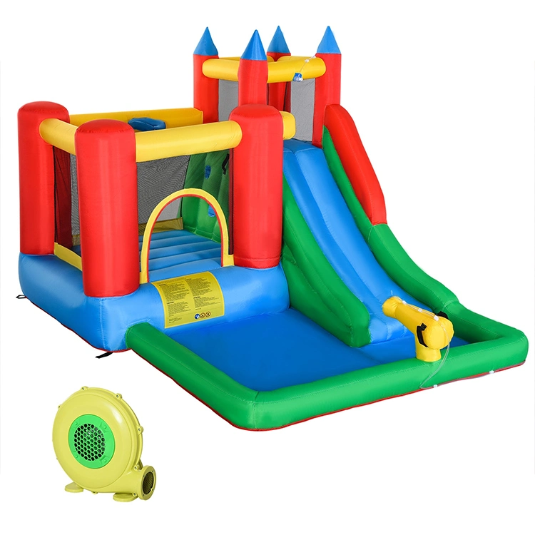 Outdoor Customized High Quality Inflatable Bouncer Slides with Pool