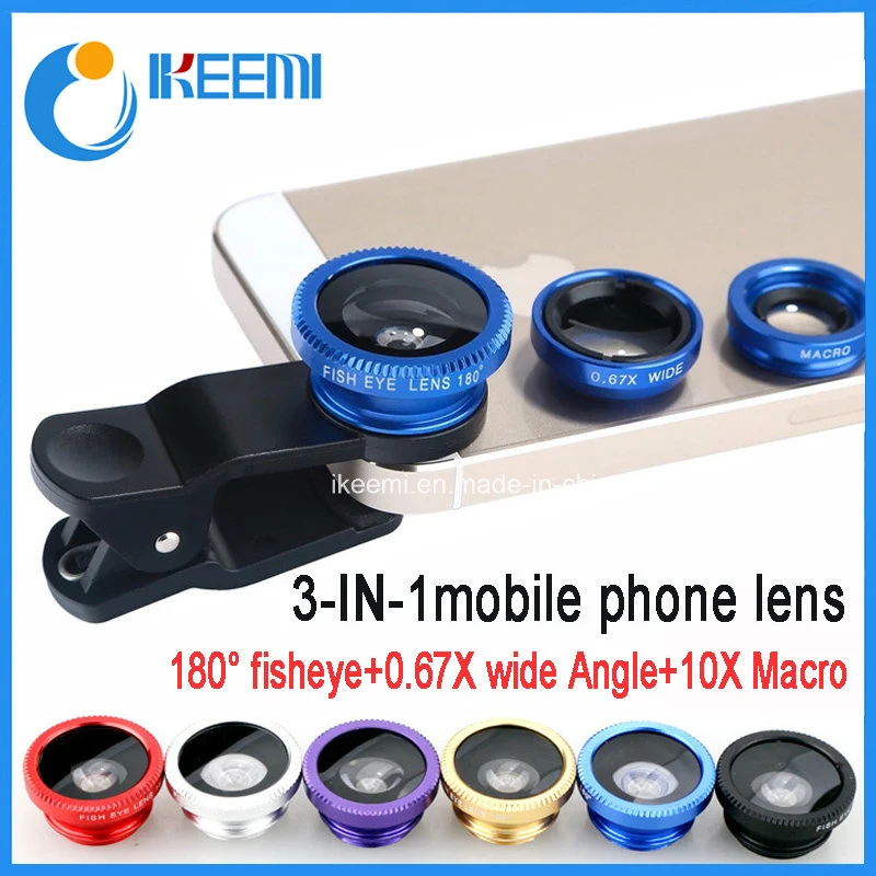 Super Wide Angle Lens Clip Lens for Mobile Phone