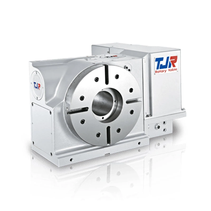 Leistungsstarker hydraulischer Bremstisch 4 Achse für CNC-Bearbeitung Zentrieren Sie Den Rotierenden Indextisch