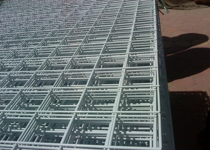 6mm *100*200mm Electric Galvanized Welded Wire Mesh Panel