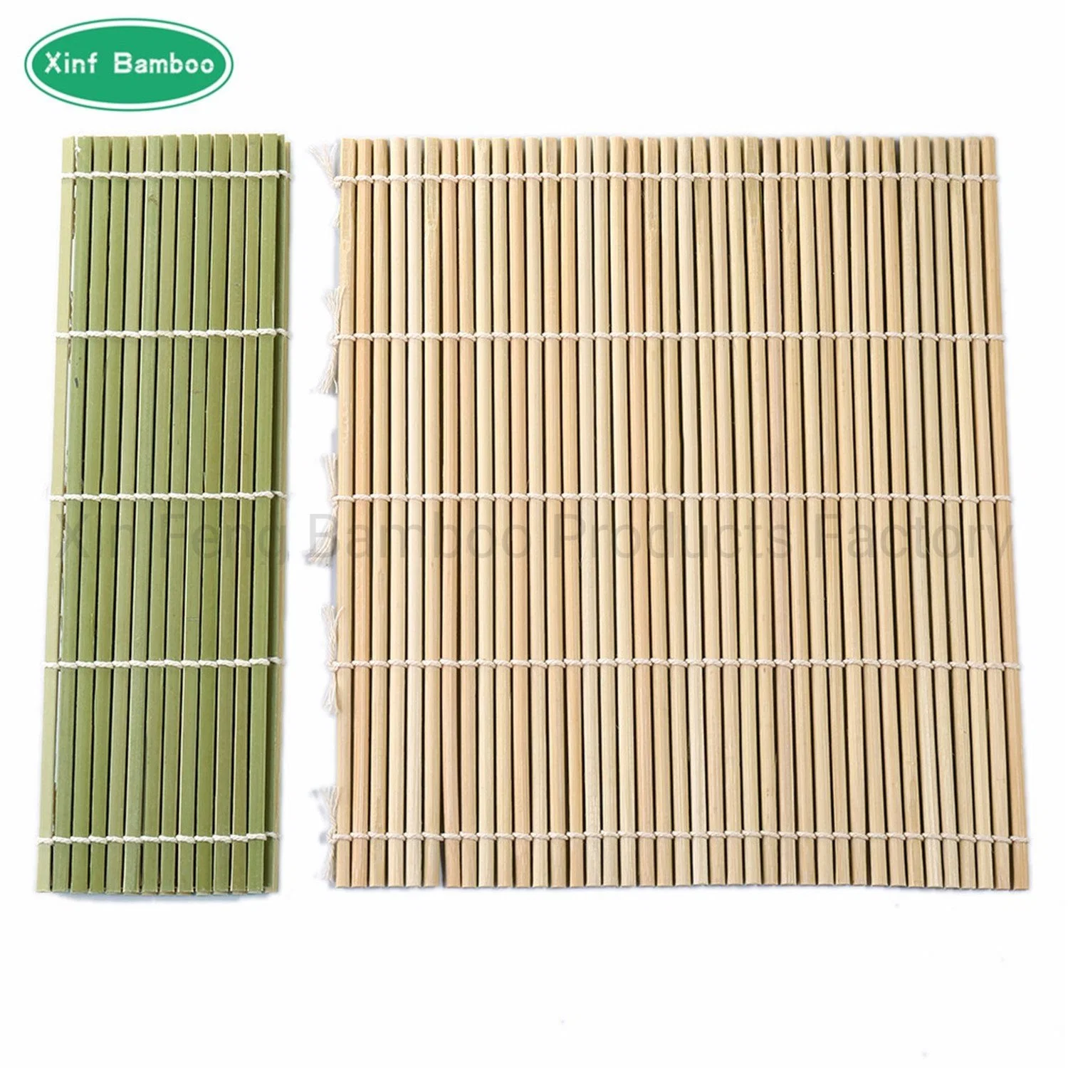 Bamboo Sushi Rolling Mat with Natural Color