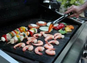 Food Grade High Temperature PTFE Fiberglass BBQ Grill Baking Mat