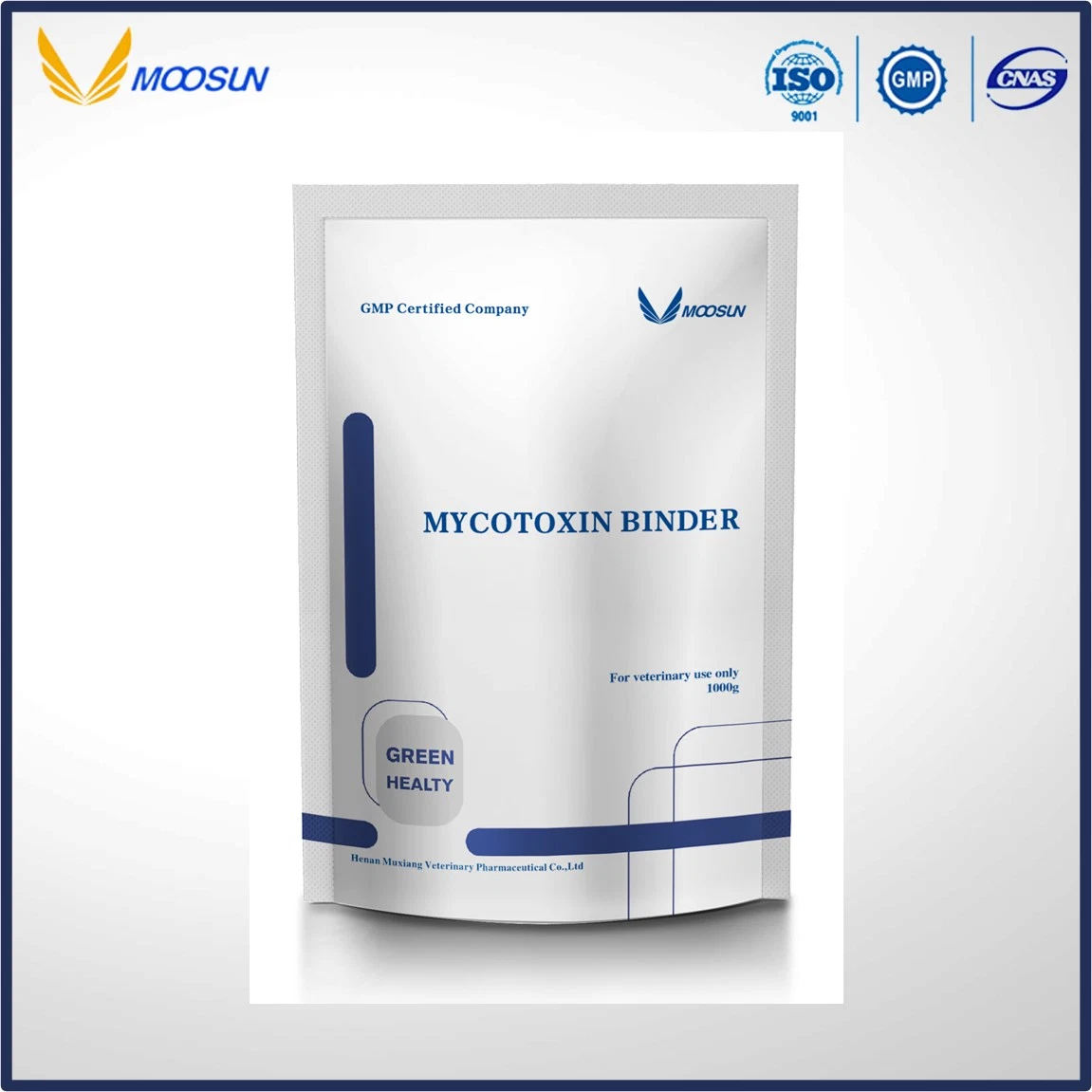 Manufacture Feed Additive Mycotoxin Remover Soluble Powder Toxin Binder for Animals Use with GMP ISO