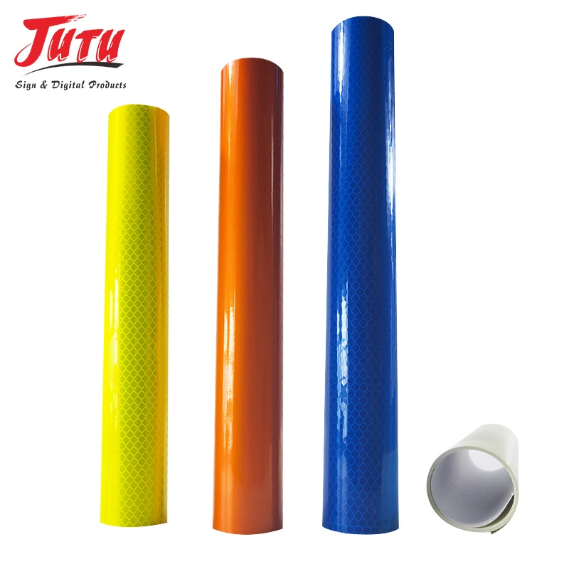 3-5years Yellow, Red, Green, etc. Jutu Material Reflective Vinyl Roll