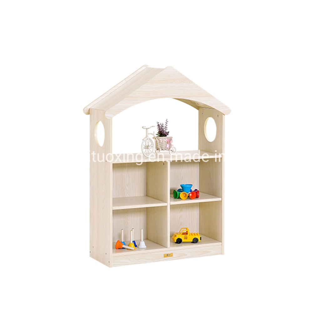 New Design Children Toy Storage Cabinet, Kindergarten and Preschool Furniture Cabinet, Wooden Daycare Combination Cabinet, Playroom Furniture, Kids Room Cabinet