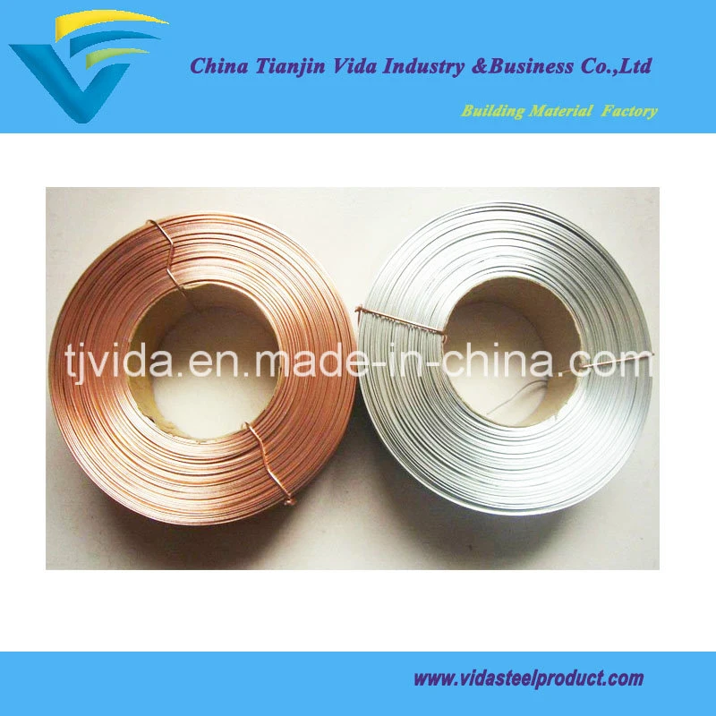 Copper Coated Flat Stitching Wire with Excellent Quality