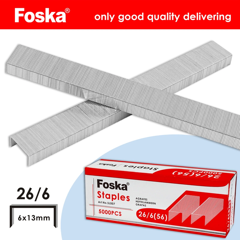 Foska Wholesale 26/6 Office Staples with High Quality (SL007)