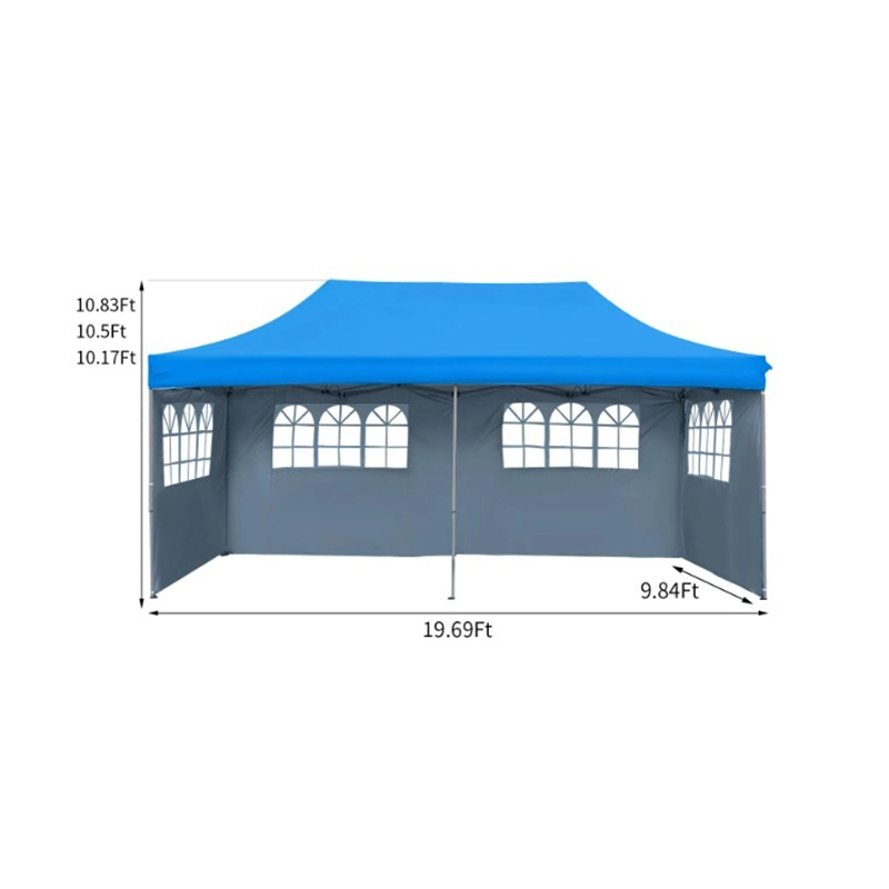 Открытый Поп-вверх Газебо Мгновенная портативная тента навеса 10'x20'ft