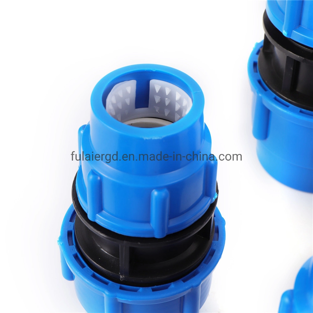 25/32/40/50mm PE Pipe Reducing Straight Connector Garden Farm Irrigation Pipe Fittings