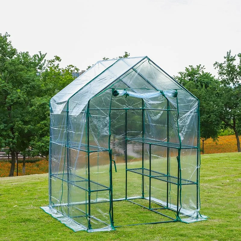 Garden Greenhouse Waterproof Transparent PVC Cover Plant House Outdoor Walk-in Greenhouse