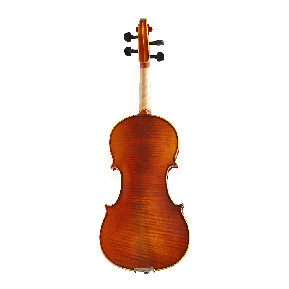 1/2 Nice Painted Flame Student Violin From Wholesale Factory