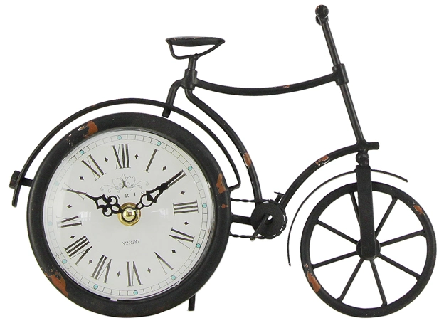 American Style Best Sale Iron Bike Clock