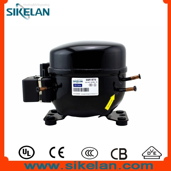 Light Commercial Refrigeration Compressor Gqr16tg Mbp Hbp R134A Showcase Compressor 220V