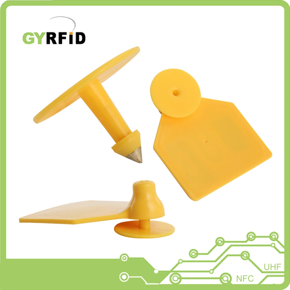 Gyrfid New Em4305 Smart Ear Tag for Sheep Eao05