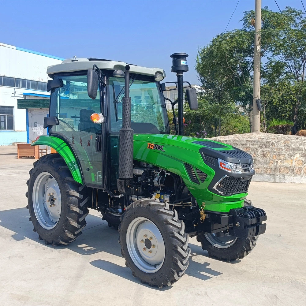 La famosa marca de 704 70HP AC Tractor agrícola de la cabina en Tavol China