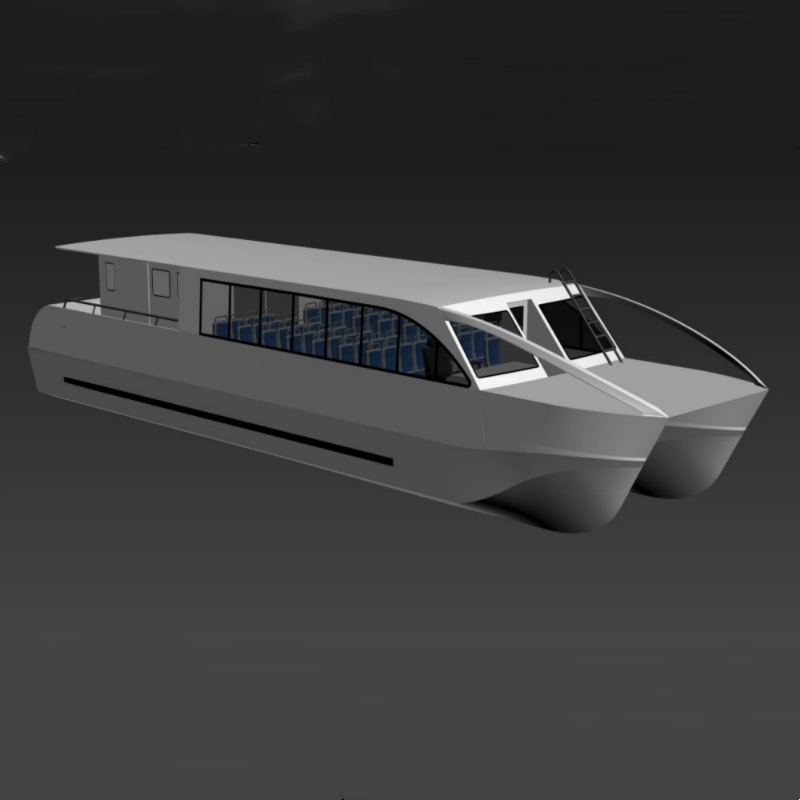 15m Aluminum Ferry Ship Catamaran Passenger Boat for Sale