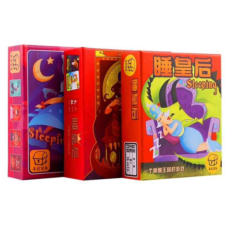 Customized Children Educational Chinese Fable Toy Set Board Game with Book