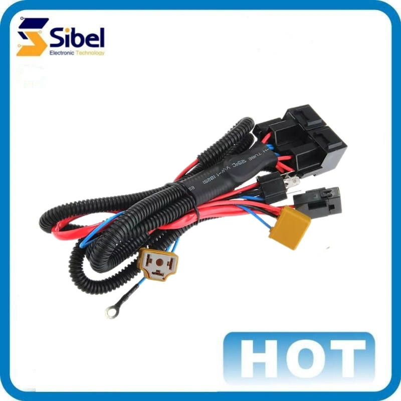 Manufacturing Custom 6 Pin Connector Industrial Electrical LED Light Bar Wiring Harness