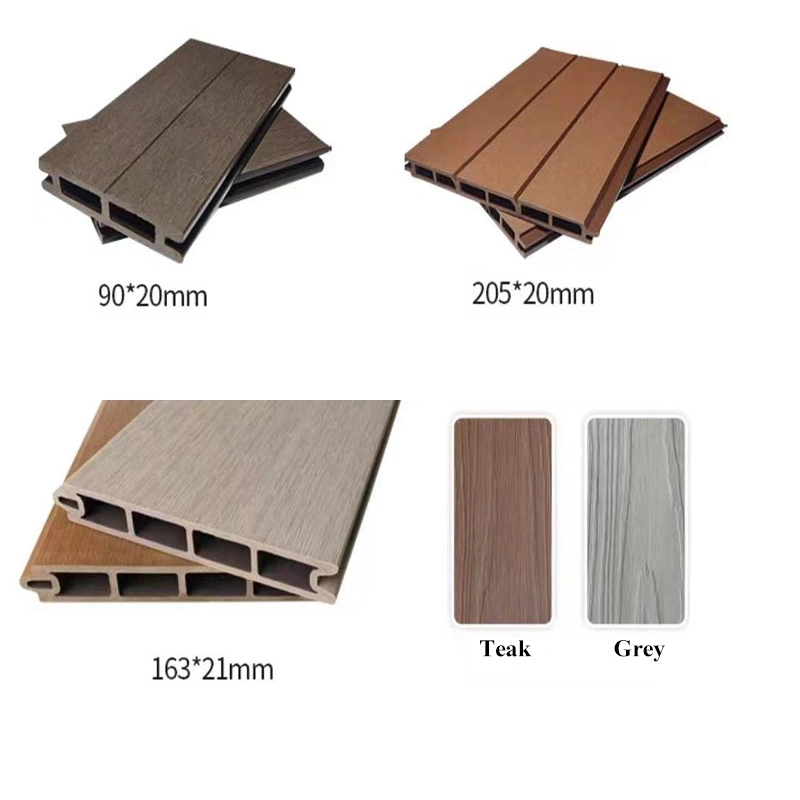 Factory Customized Vidar China WPC Board Decking Wood Plastic Outdoor Wall Panels Panel