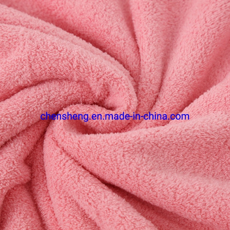 Factory Supply Luxury Gift Soft Skin-Friendly Microfiber Coral Fleece Bath Towel Set Strong Water Absorption Beach Towel Set