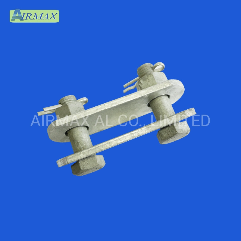 OEM Metal Part Overhead Power Line Fittings Cast Ductile Iron Electric Power Fittings