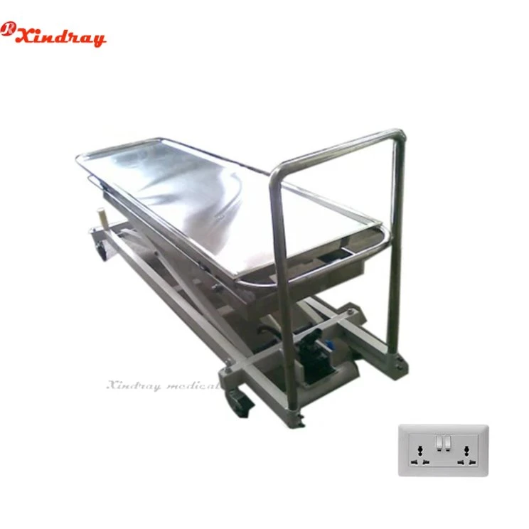 Hospital Medical Table élévatrice électrique Chariot mortuaire