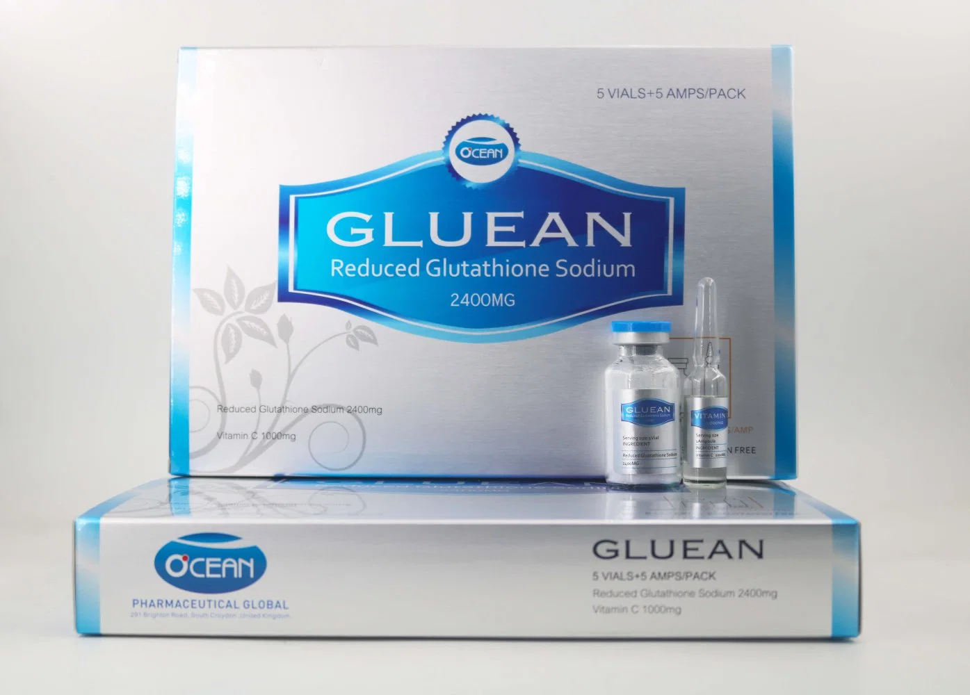 Productos para blanquear la piel Gluta Glutatión Inyección IV para inyectable