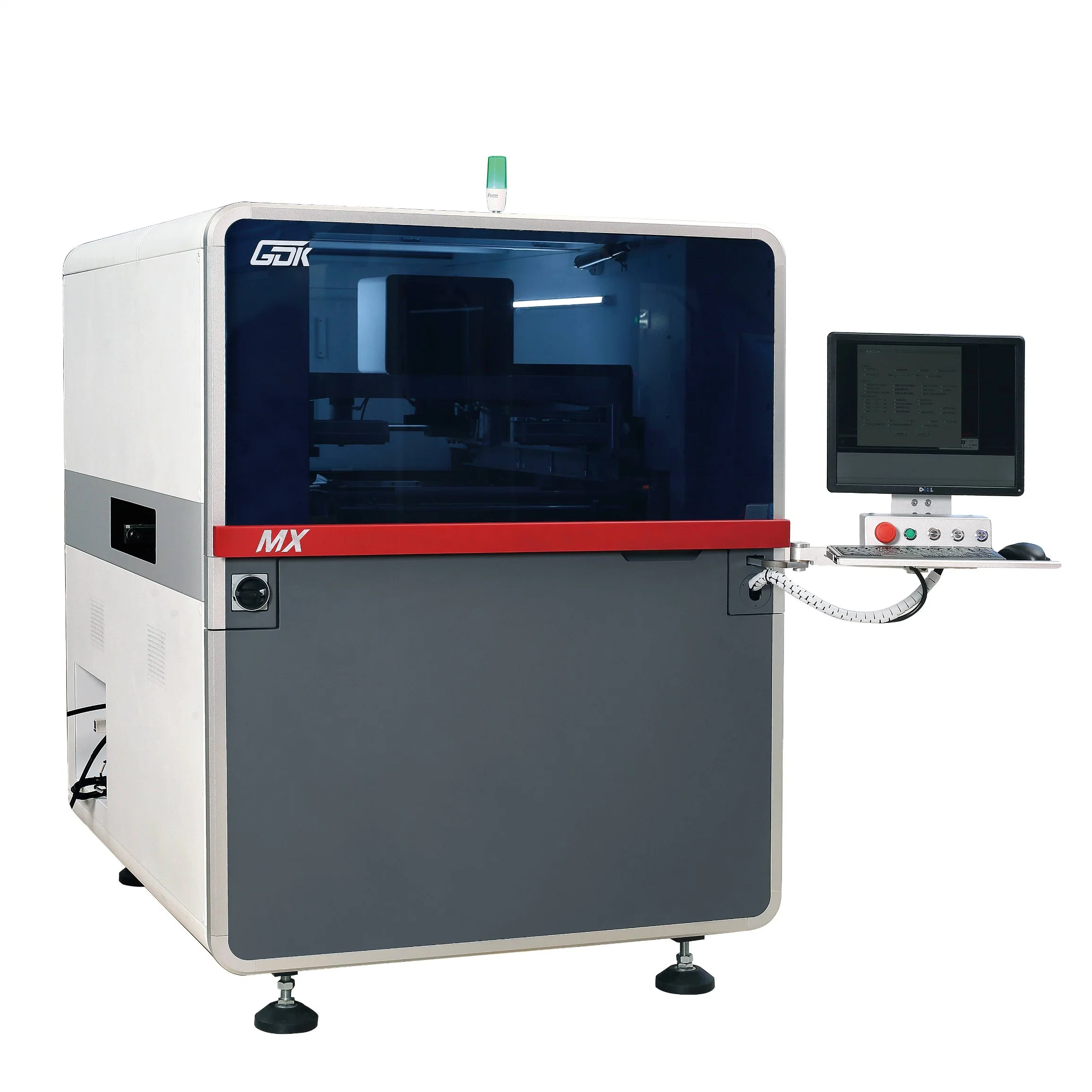 GDK-Mx Fully Automatic SMT PCB Stencil Printer DIP Solder Paste Printing Machine Solution