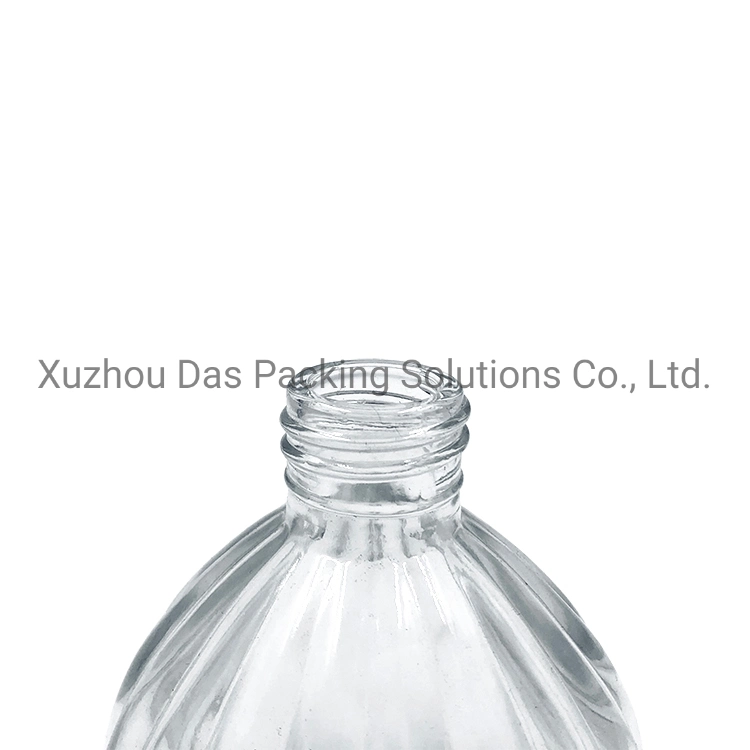 Wholesale/Supplier 110ml Clear Air Reed Diffuser Glass Bottles with Screw Neck Finish