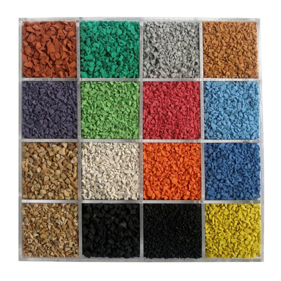 EPDM Colored Rubber Particles EPDM Rubber Granules