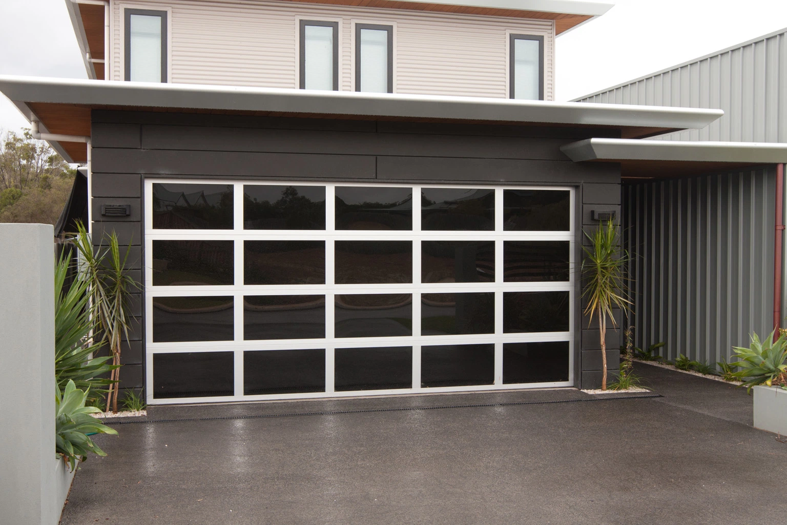 Wholesale/Supplier Custom Size Fiberglass Panoramic Garage Doors