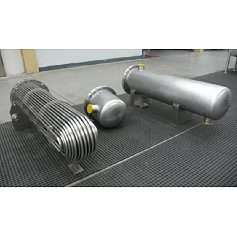 Fixed Shell and Tube Heat Exchanger for Heating/Cooling with High Efficiency