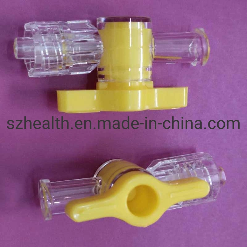 Plastic Two Way Stopcock 3 Way Stop Valve